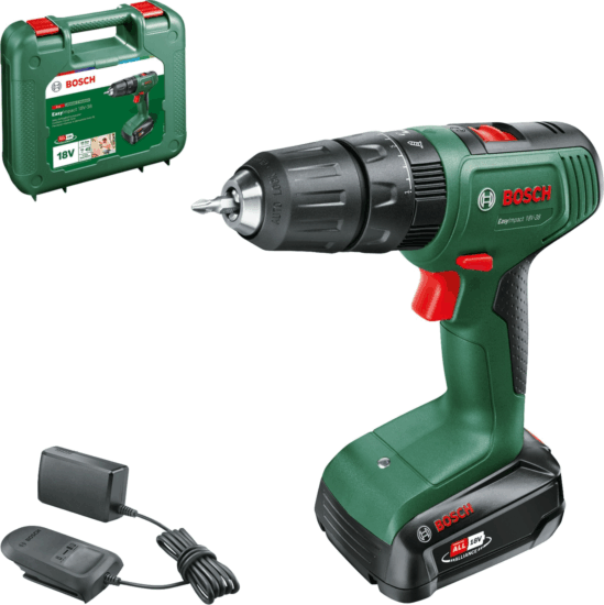Bosch 0615A5008L EasyImpact 18V-38 Akkus fúró-csavarozó készlet