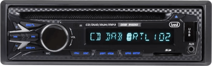 Trevi XCD 5790DAB 1DIN Bluetooth Autó HiFi fejegység