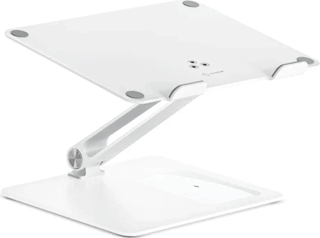 Alogic Elite Laptop állvány és Wireless töltő - Fehér