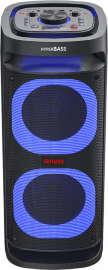 Aiwa KBTUS-D800 Hordozható Bluetooth RGB Party Hangszoró 800W - Fekete