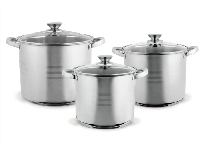 TOO LP-7173 Prémium Rozsdamentes Acél Edénykészlet - Inox (6 részes) TOO LP-7173 Prémium Rozsdamentes Acél Edénykészlet - Inox (6 részes)