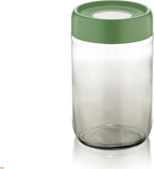 Iris C-00425 Rainbow Üveg ételtároló edény 0,66L - Zöld