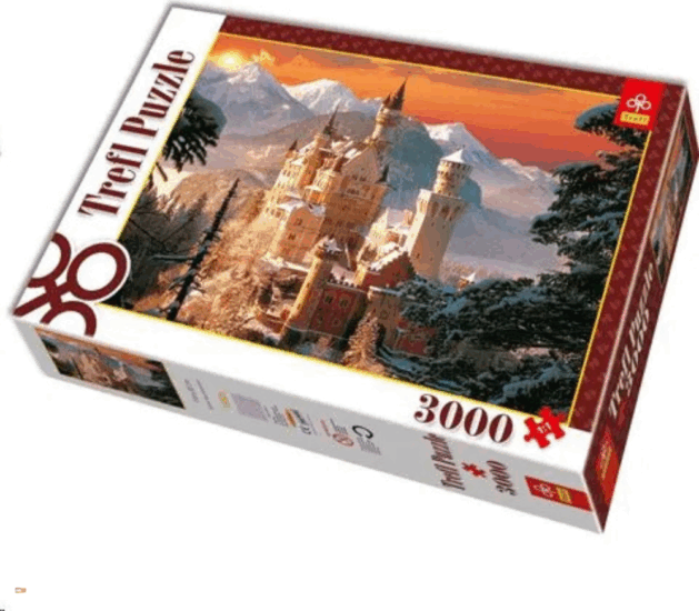 Trefl 33025 Neuschwansteini kastély 3000 darabos puzzle