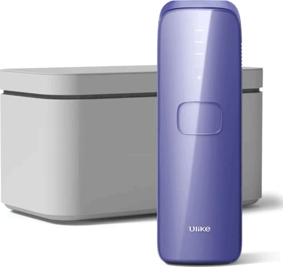 Ulike Air3 Hálózati IPL Villanófényes szőrtelenítő bőrtokkal - Lila