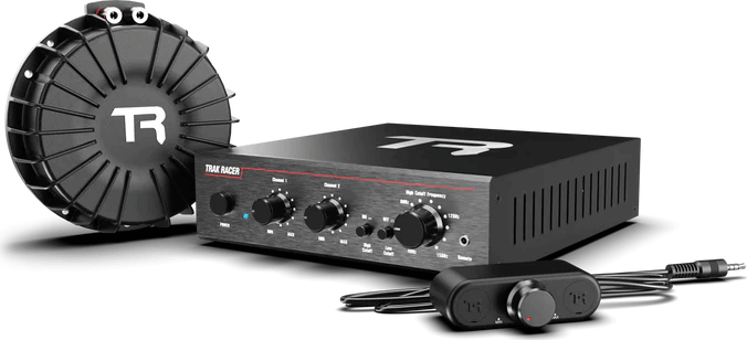 Trak Racer TR-BSA200-KIT2 Haptikus Basszusrázó Készlet (200W Mono Basszuserősítő + 100W Shaker)