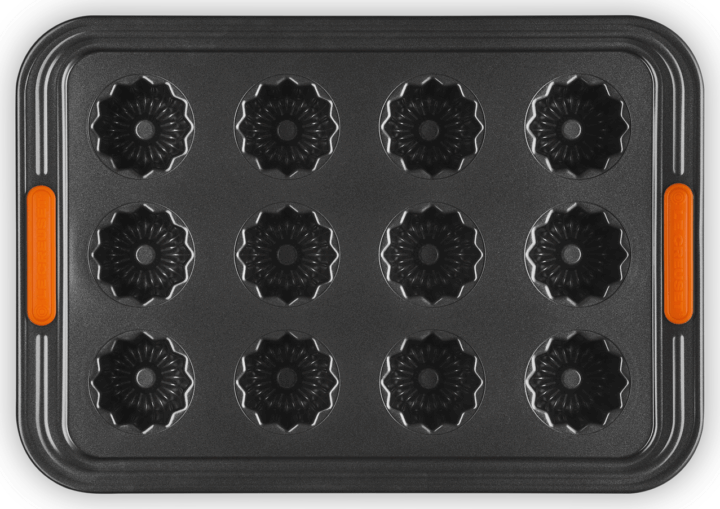 Le Creuset Cannelé Tapadásmentes sütőforma - Fekete