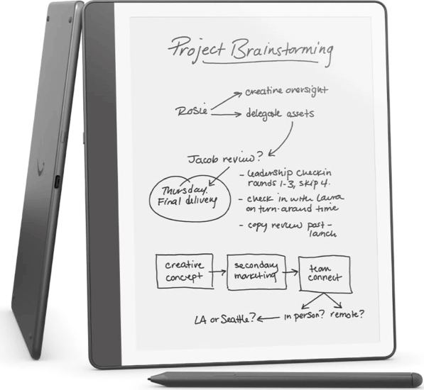 Amazon Kindle Scribe 10,2" 16GB E-book olvasó - Szürke (Reklám mentes)