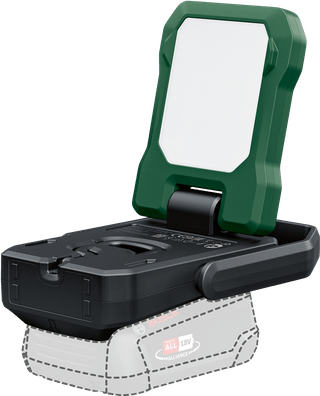 Bosch EasySpotLight 18V-400 Akkus Kézi LED Munkalámpa 400 lumen - Fekete/Zöld