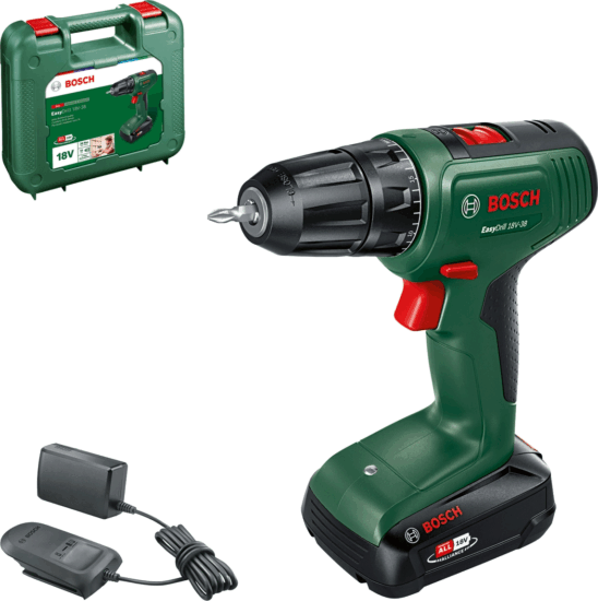 Bosch EasyDrill 18V-38 Akkus fúró-csavarozó készlet