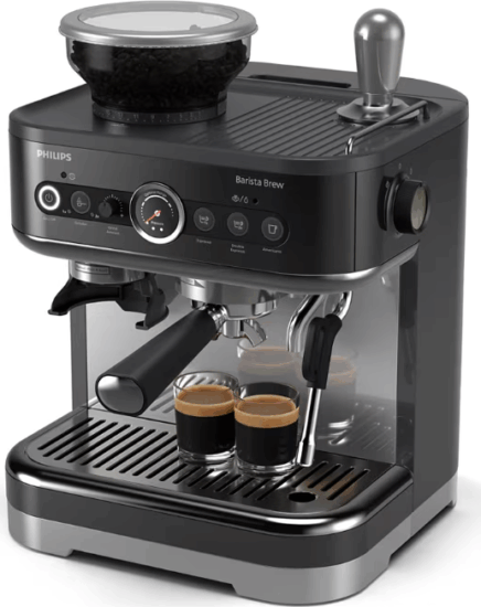 Philips PSA 3218/10 Barista Brew Félautomata Kávéfőző 1350 Watt - Fekete