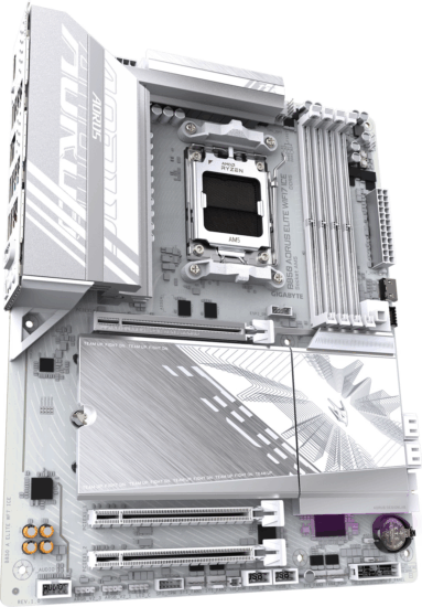 Gigabyte B850 GA-B850 Aorus Elite Ice WiFi7 DDR5 AMD AM5 ATX Alaplap