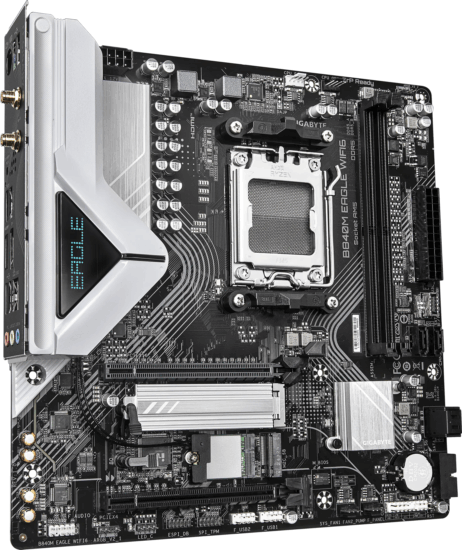 Gigabyte B840M Eagle WiFi6 DDR5 AMD AM5 MicroATX Alaplap