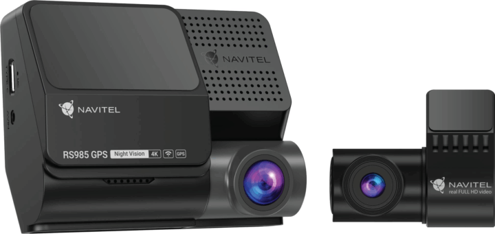 Navitel RS985 GPS 4K WiFi Autós Menetrögzítő Kamera - Fekete