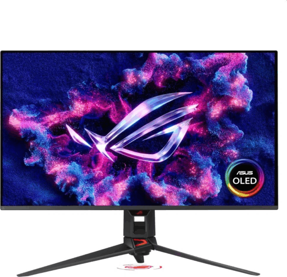 ASUS 32" PG32UCDMR ROG SWIFT 16:9 UHD OLED Monitor - Fekete
