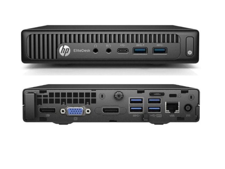 HP EliteDesk 800 G2 Micro Számítógép (Intel Core i5-6500T / 8GB / 256GB SSD / Win 11 Pro) - Használt
