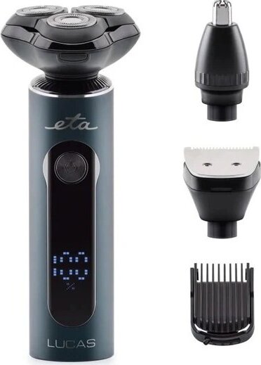 Eta 434390000 Vezeték nélküli Akkus Nedves-Száraz Körkéses Borotva - Kék