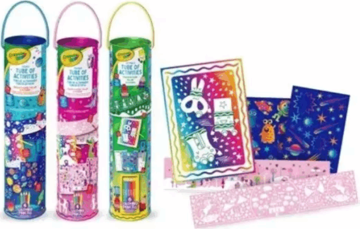 Crayola Mesebeli foglalkozató henger Írószerekkel - Többféle Crayola Mesebeli foglalkozató henger Írószerekkel - Többféle