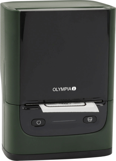 Olympia PM 220 Cimkenyomtató USB - Zöld