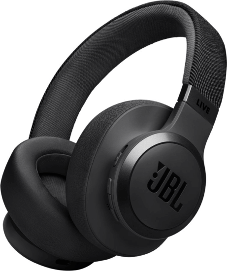 JBL Live 775NC Bluetooth Fejhallgató Headset - Fekete