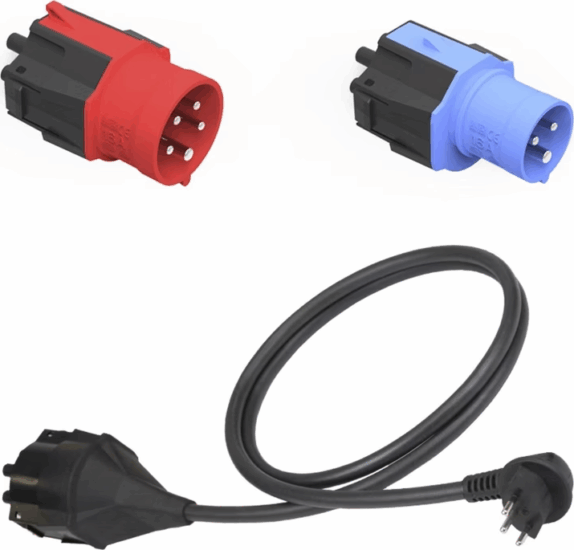 NRGkick 20001054 Elektromos Autó Standard Csatlakozó Adapter készlet (11kW - 16A) (CH)