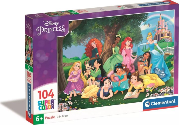 Clementoni 25743 - Disney Hercegnők 104 Darabos Puzzle