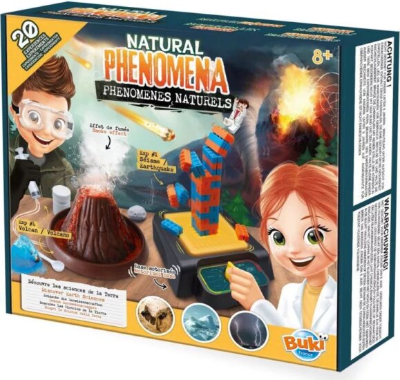 BUKI Természeti katasztrófák tudományos játékkészlet