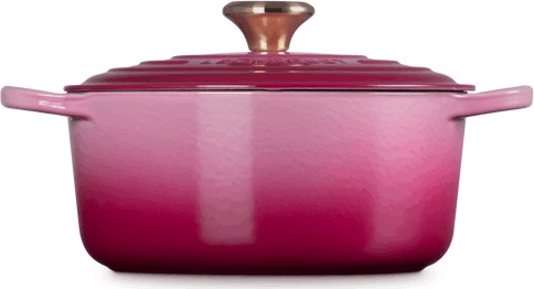 Le Creuset Signature Öntöttvas Lábas fedővel Ø 24cm 4,2L - Lilás piros