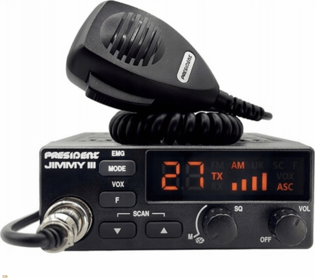 Stabo 40362 President Jimmy III CB rádió - Fekete