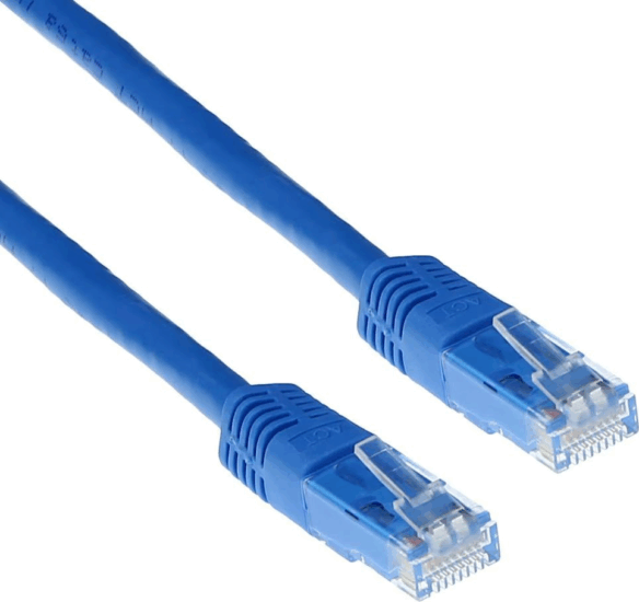 Noname U/UTP CAT6 RJ45 Patch Kábel 0.3m - Kék Noname U/UTP CAT6 RJ45 Patch Kábel 0.3m - Kék