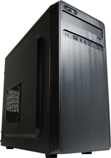 LC-Power LC-2017MB-ON Micro Torony Számítógépház - Fekete LC-Power LC-2017MB-ON Micro Torony Számítógépház - Fekete