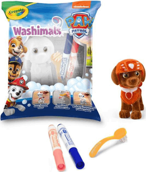 Crayola Washimals színezhető Mancs Őrjárat figura - Zuma