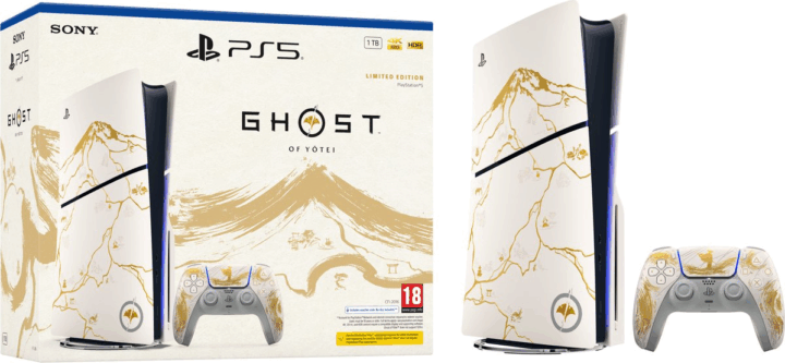 Sony PlayStation 5 1TB - Ghost of Yotei: Gold Limited Edition Játékkonzol Sony PlayStation 5 1TB - Ghost of Yotei: Gold Limited Edition Játékkonzol