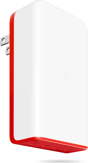 Twelve South PlugBug USB-C Hálózati gyorsöltő 120W (US) + utazó adapterkészlet - Piros/Fehér Twelve South PlugBug USB-C Hálózati gyorsöltő 120W (US) + utazó adapterkészlet - Piros/Fehér