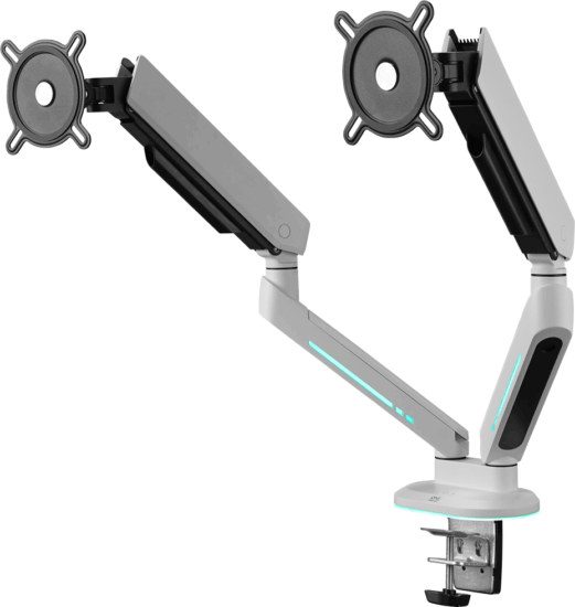 One for All DM8220 21"-45" Monitor asztali tartó kar - Fehér (2 kijelző) One for All DM8220 21"-45" Monitor asztali tartó kar - Fehér (2 kijelző)