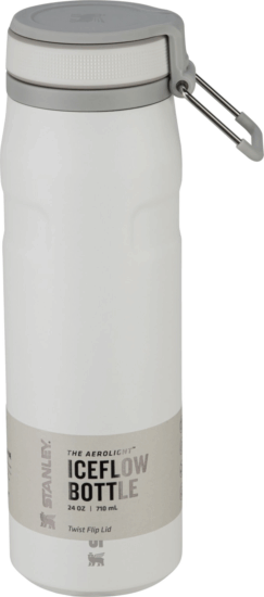 Stanley Iceflow Bottle Twist Flip rozsdamentes acél Kulacs 700ml - Szürke