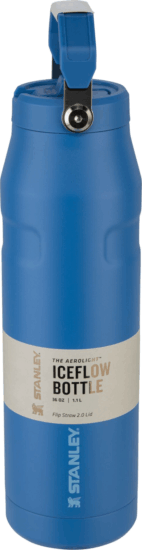 Stanley Iceflow Flip Straw 2.0 rozsdamentes acél Kulacs 1,06L - Kék Stanley Iceflow Flip Straw 2.0 rozsdamentes acél Kulacs 1,06L - Kék