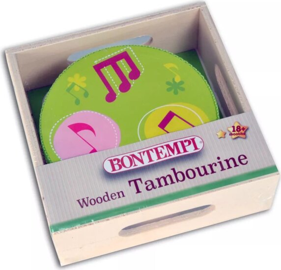 Bontempi Fa tamburin 6 cintányérral 4 cm - Többféle
