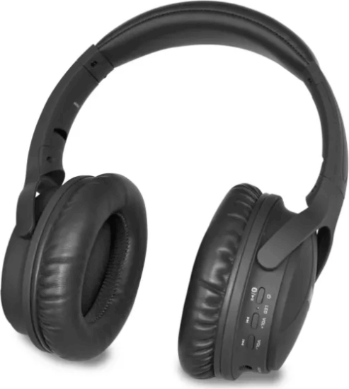 Bontempi Vezeték nélküli Bluetooth fejhallgató zajszűréssel - Fekete Bontempi Vezeték nélküli Bluetooth fejhallgató zajszűréssel - Fekete