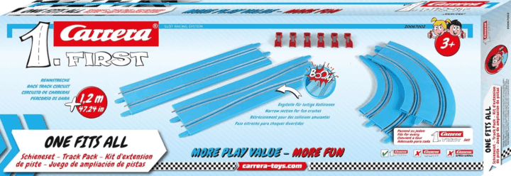 Carrera FIRST Track Pack pályaelemek Autópálya készlet 1,2m