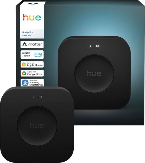 Philips Hue Bridge Pro Smart Gateway HUB - Fekete