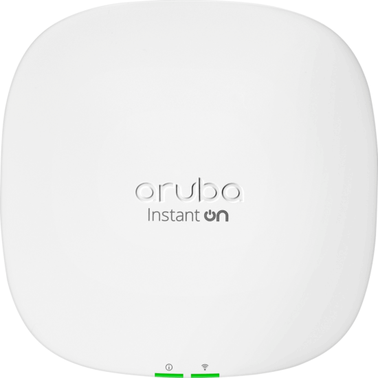 HPE R9B28A AP25 Aruba Instant ON Dual Band 574 / 4804 Mbps WiFi 6 beltéri Acces Point HPE R9B28A AP25 Aruba Instant ON Dual Band 574 / 4804 Mbps WiFi 6 beltéri Acces Point