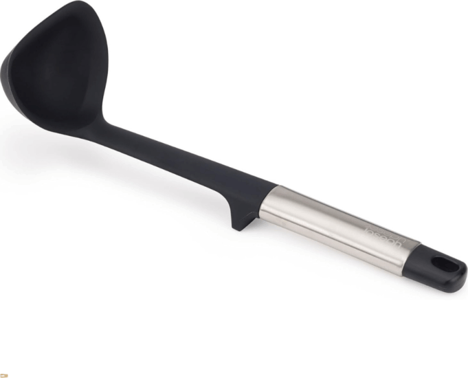 Joseph Joseph 10572 Rozsdamentes acél és szilikon Merőkanál - Fekete/Inox