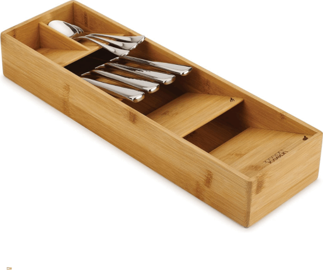 Joseph Joseph DrawerStore Bambusz Konyhai Evőeszköz Rendszerező - Barna