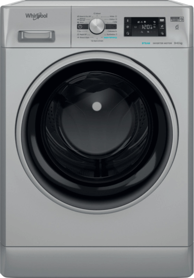 Whirlpool FFWDB 964489 SBSV EE Mosó-Szárítógép - Ezüst