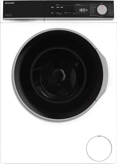 Sharp ES-SFB712YWB-EE Elöltöltős Mosógép - Fehér