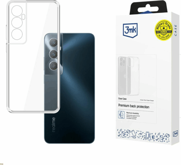 3mk TPU Realme C65 Telefon tok - Átlátszó