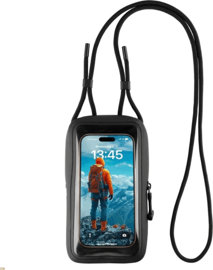 FIXED Univerzális vízálló telefontok 7"-ig - Fekete