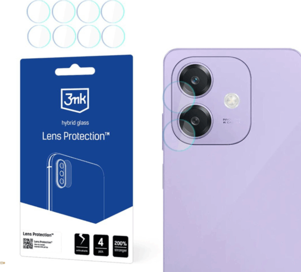 3mk Oppo A40 / A40M / A3 4G kameravédő üveg (4db/csomag)