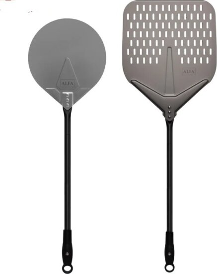 Alfa Forni AC-SETM Pizzalapát készlet 2 darab - Fekete
