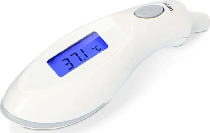 Alecto BC-27 Digitáli Infravörös fülhőmérő lázmérő - Fehér